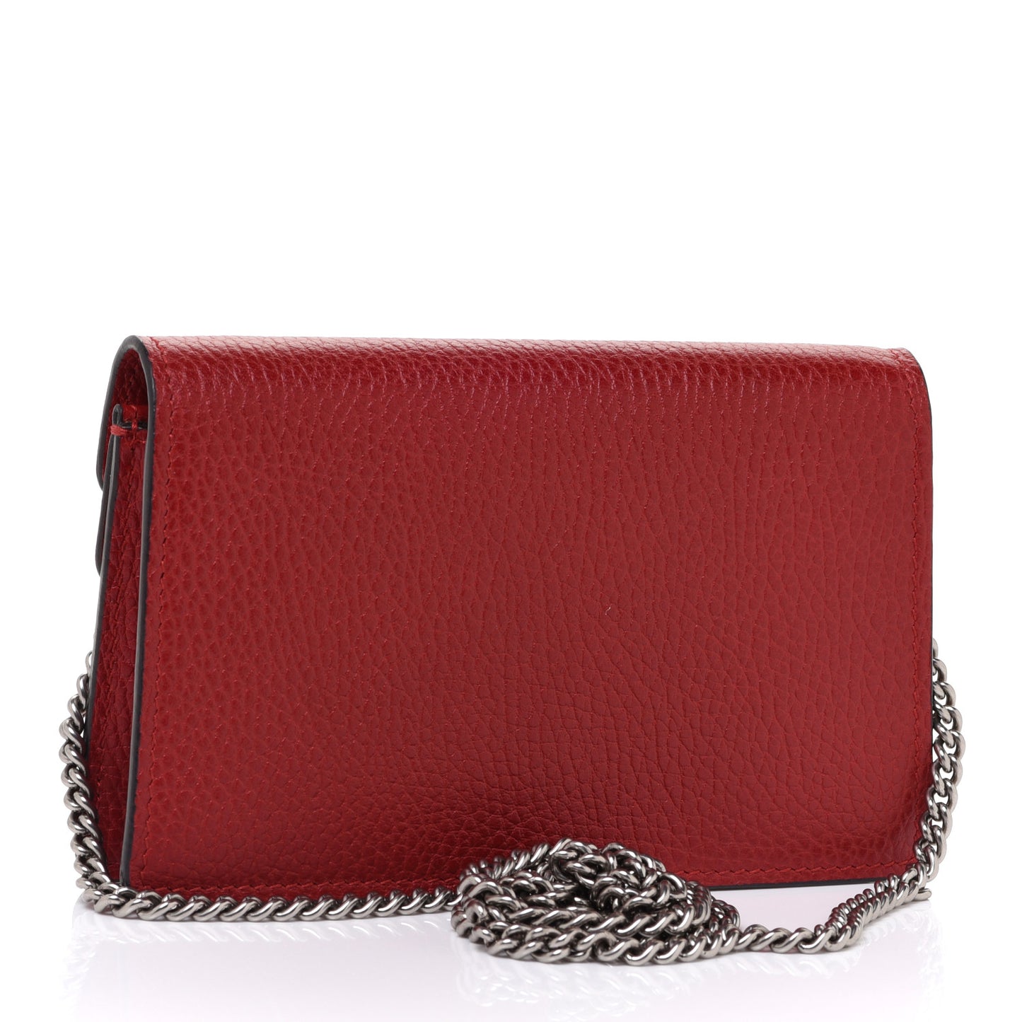 Calfskin Super Mini Dionysus Shoulder Bag Hibiscus Red
