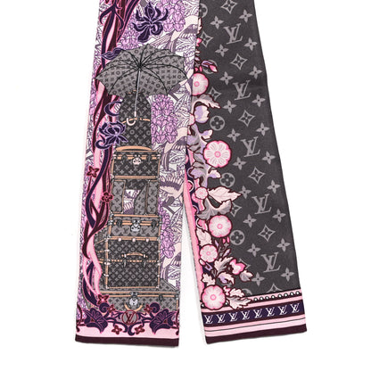 Louis Vuitton Silk Louis A Paris Bandeau Rose 2 of 4