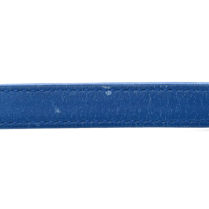 Chanel Lambskin Quilted Medium CC Crossing Flap Blue 11 of 13