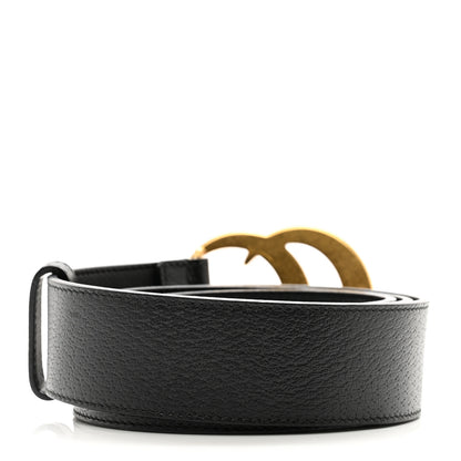Gucci Textured Calfskin Double G 40mm Belt 90 36 Black 2 of 4