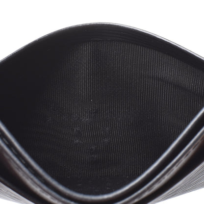 Prada Vitello Move Metal Card Case Black 7 of 8