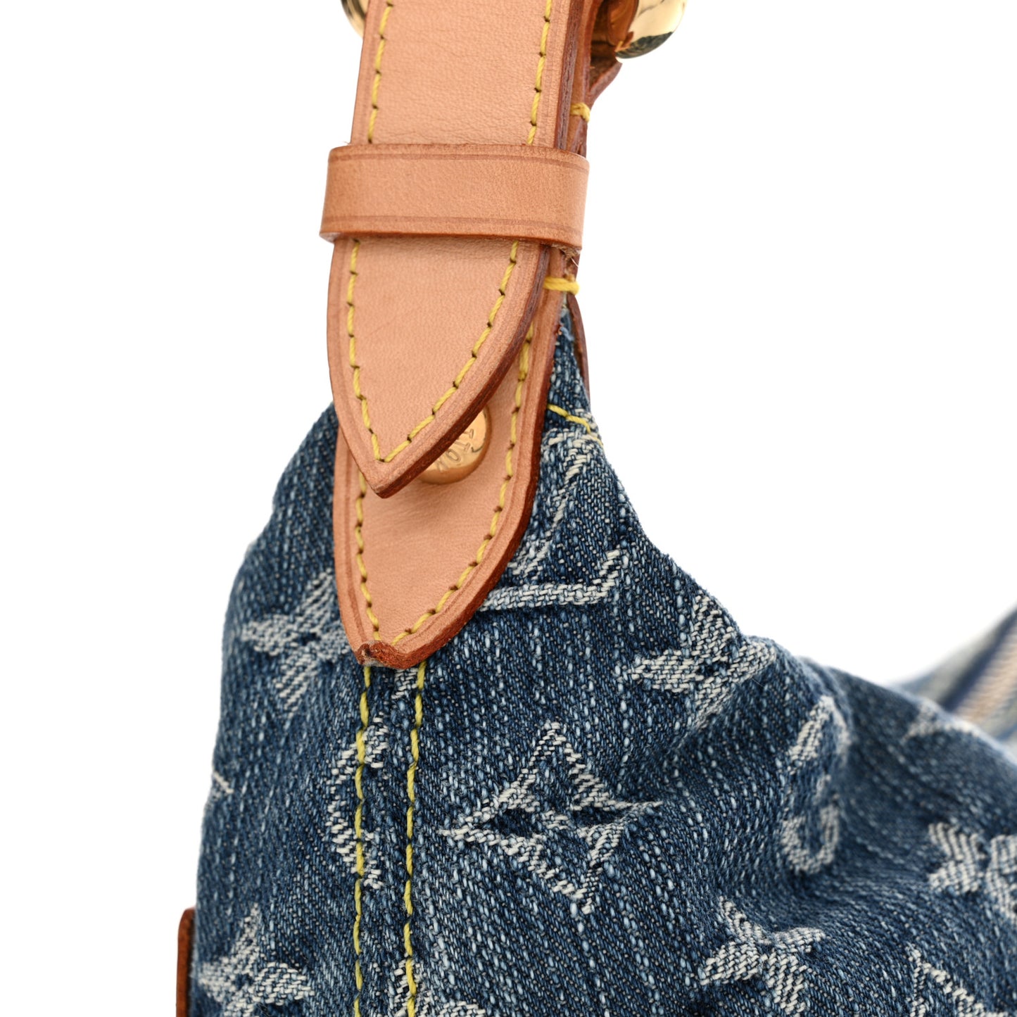 Monogram Denim Baggy PM Blue