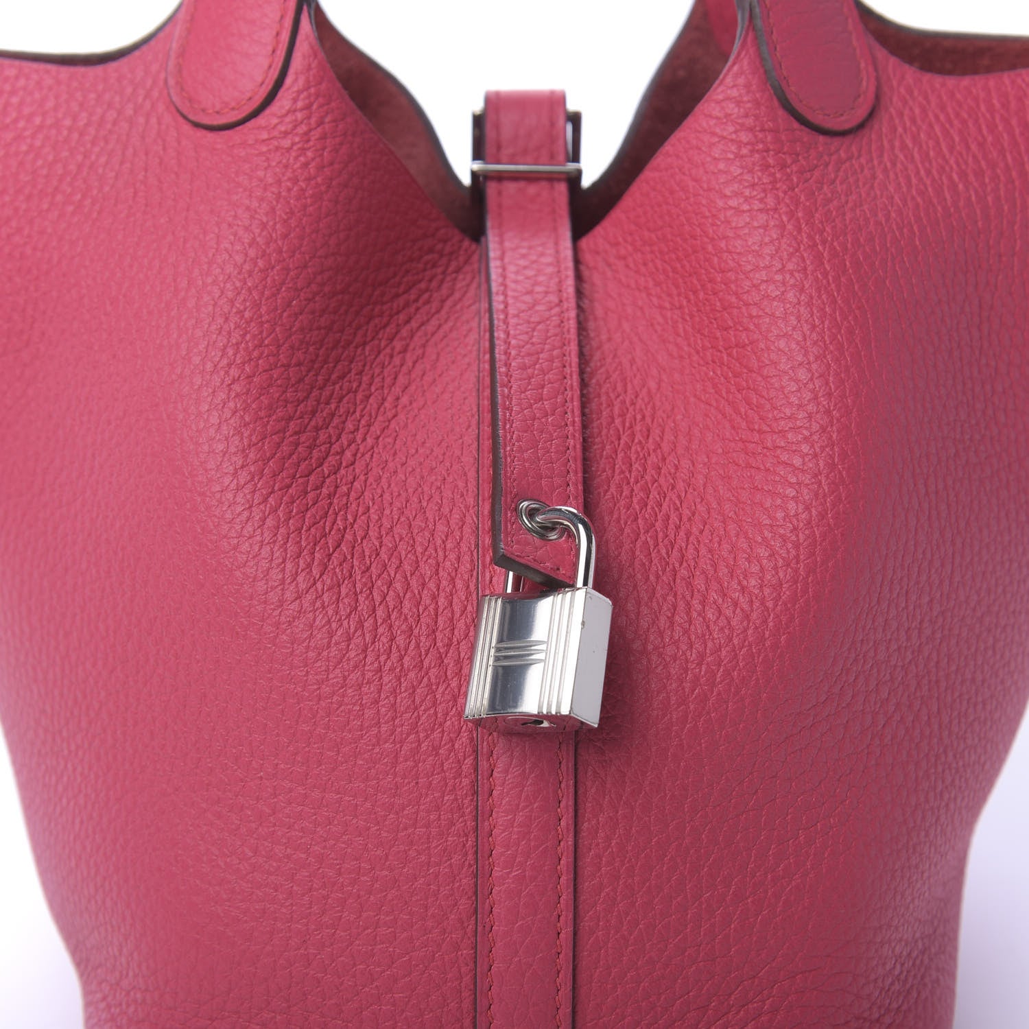 Hermes Taurillon Clemence Picotin Lock 18 PM Rose Extreme 9 of 10