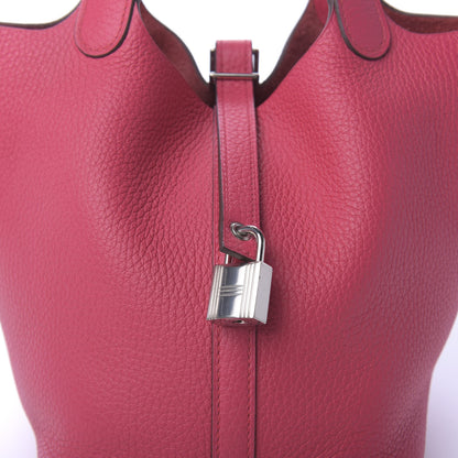 Hermes Taurillon Clemence Picotin Lock 18 PM Rose Extreme 9 of 10