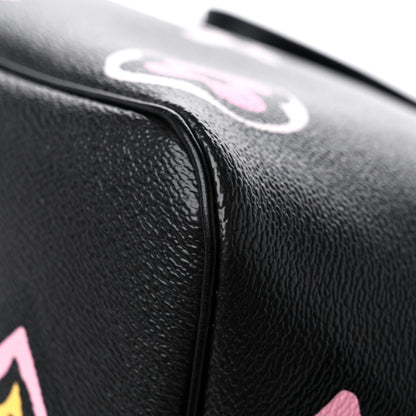 Louis Vuitton Monogram Giant Wild At Heart Neverfull MM Black 11 of 12