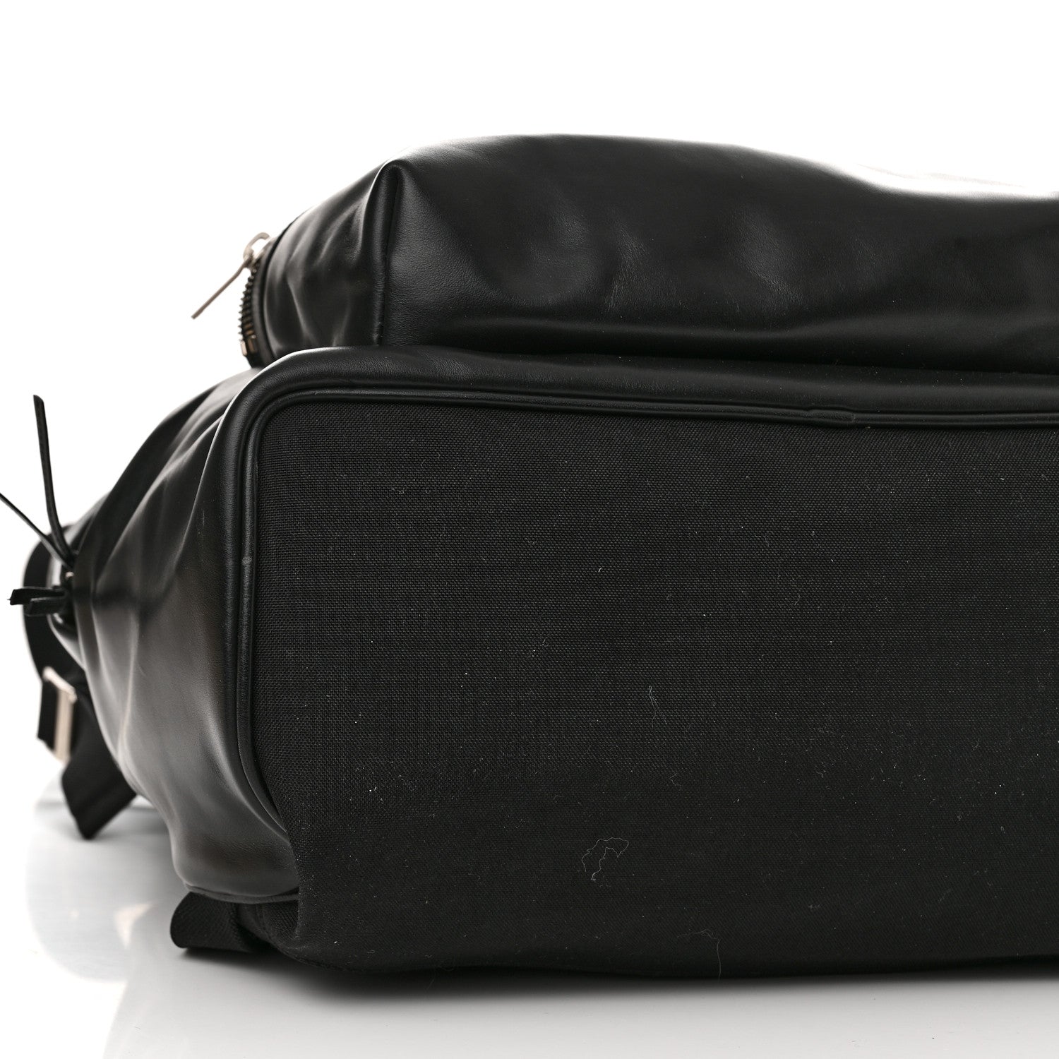 Saint Laurent Calfskin City Backpack Black 9 of 12
