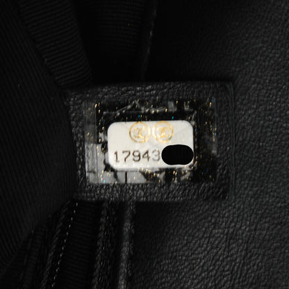 Chanel Lambskin Quilted Small Graphic Flap White Black 7 of 9