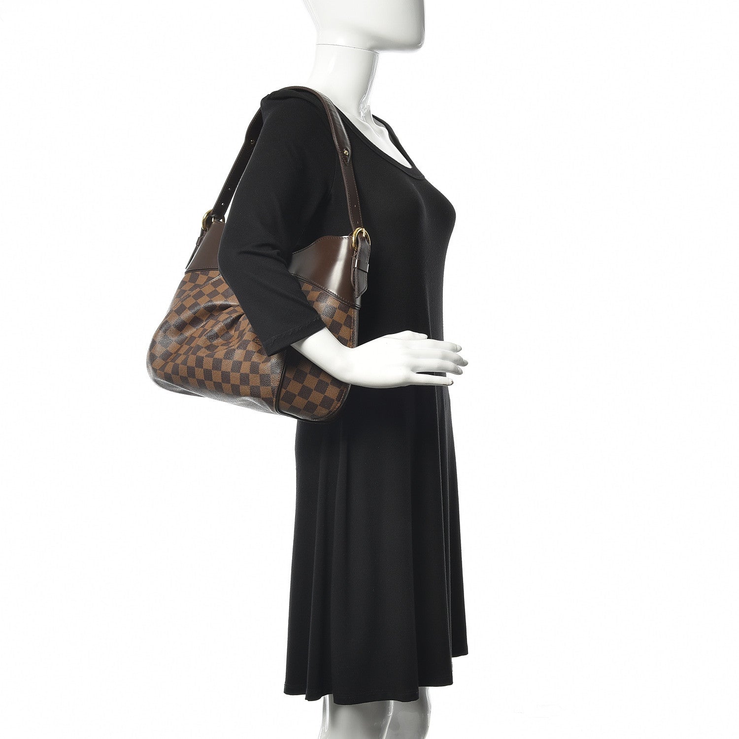 Louis Vuitton Damier Ebene Sistina MM 2 of 8