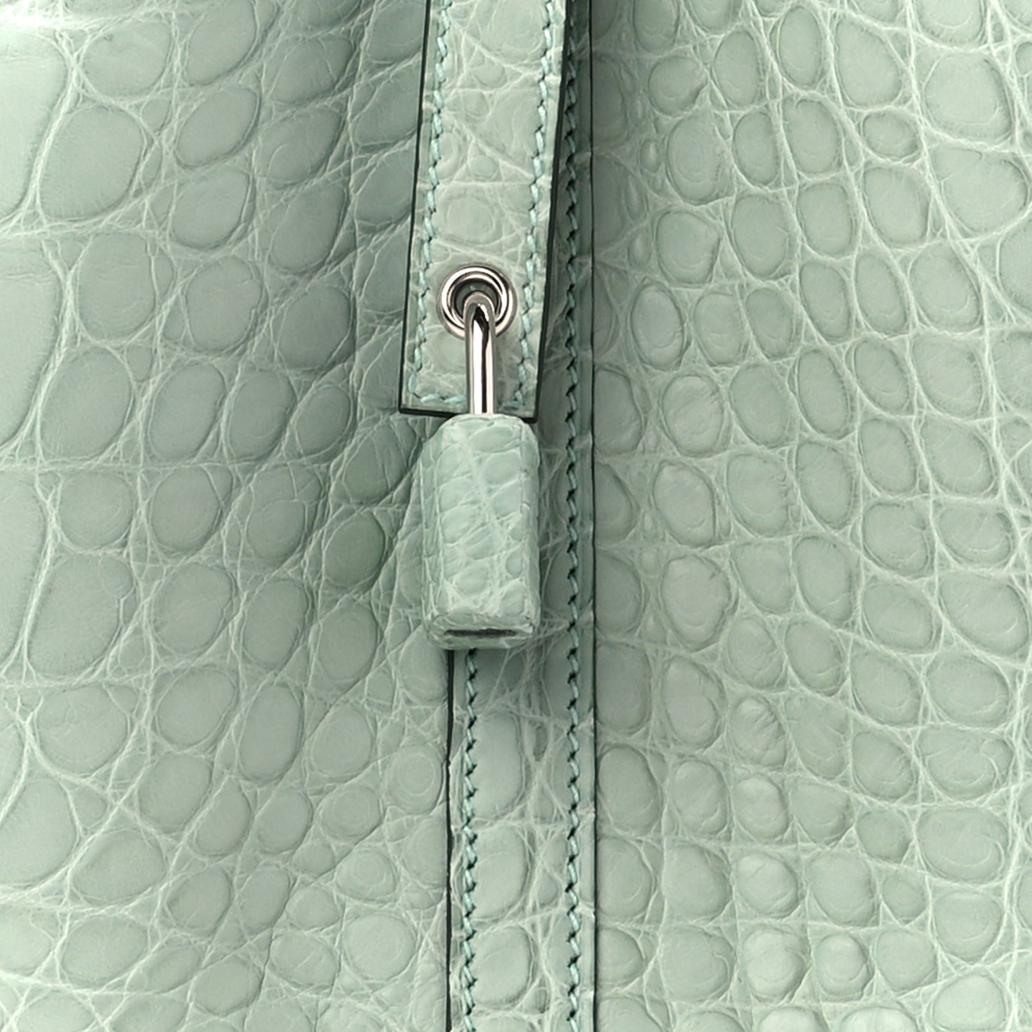 Matte Alligator Picotin Lock 18