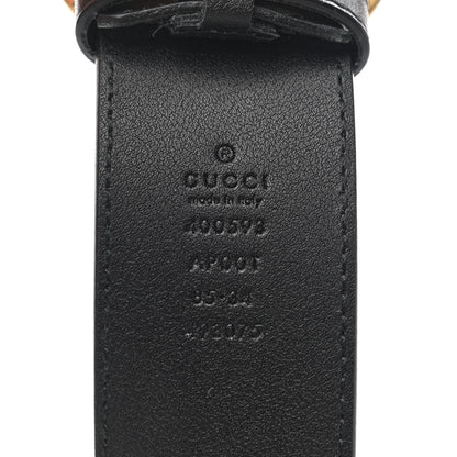 Gucci Calfskin Double G 40mm Belt 85 34 Black 5 of 6