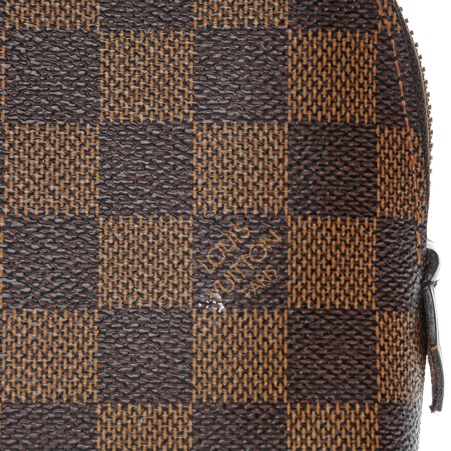 Louis Vuitton Damier Ebene Cosmetic Pouch GM 8 of 12