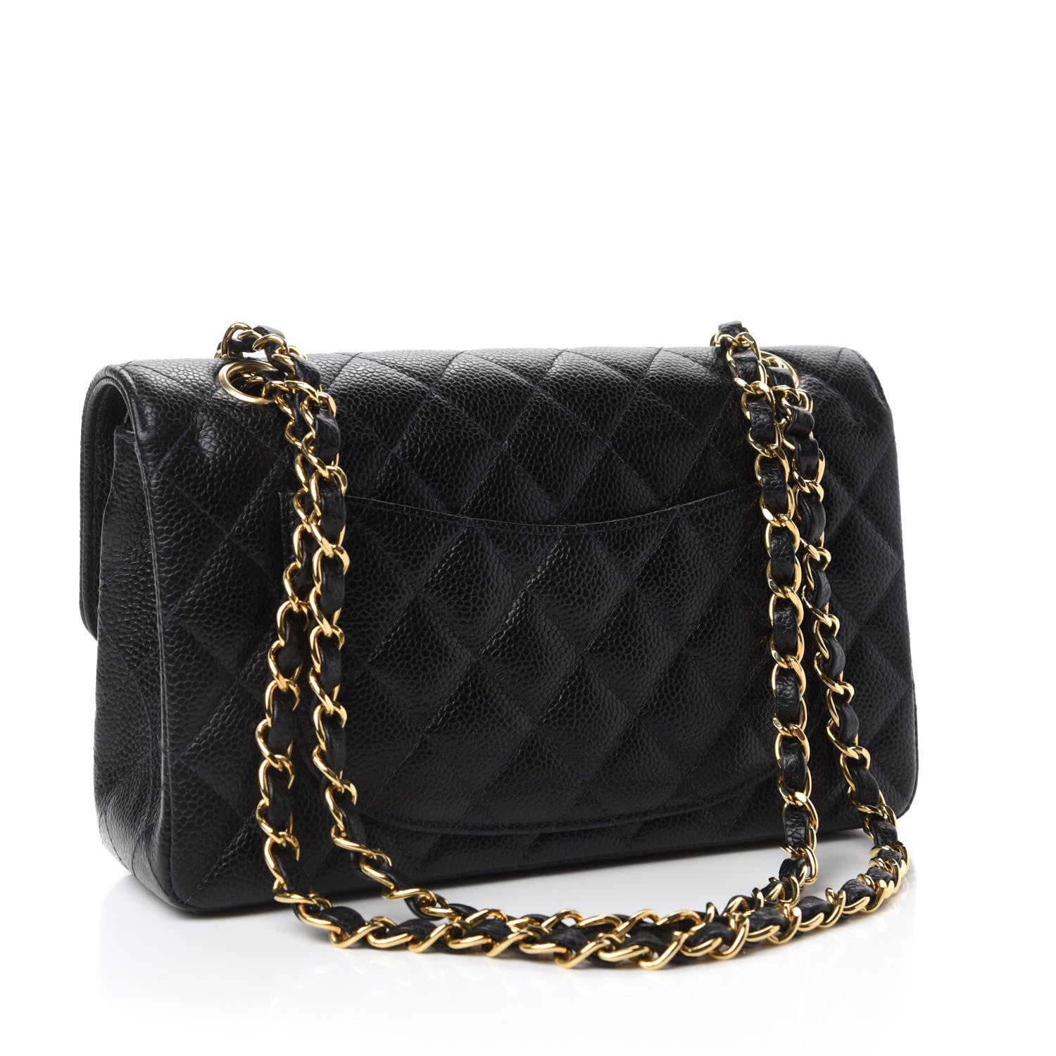 Chanel Caviar Quilted Small Double Flap Black 3 of 13