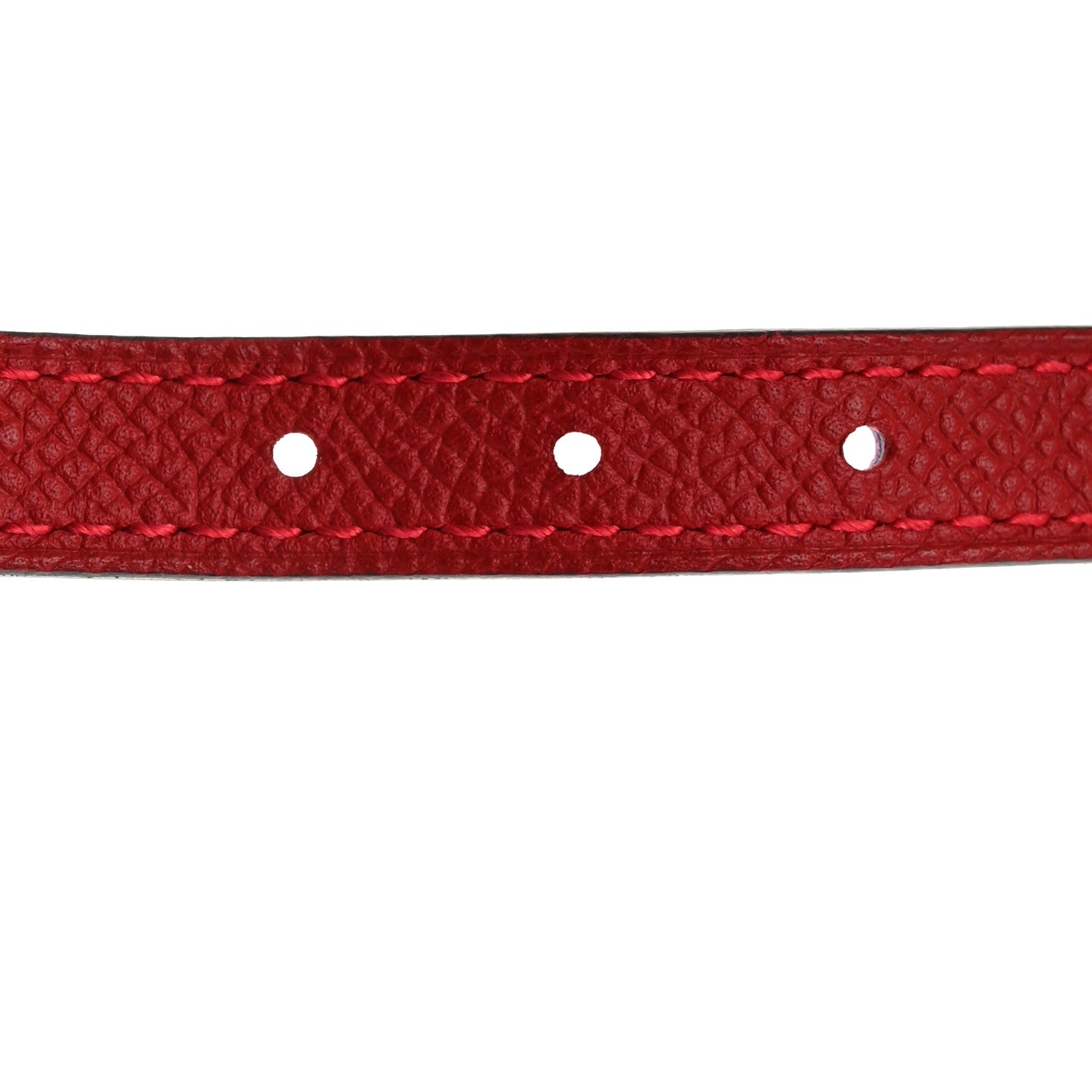 Hermes Swift Epsom 13mm Belt Strap 80 32 Magnolia Rouge Casaque 6 of 7