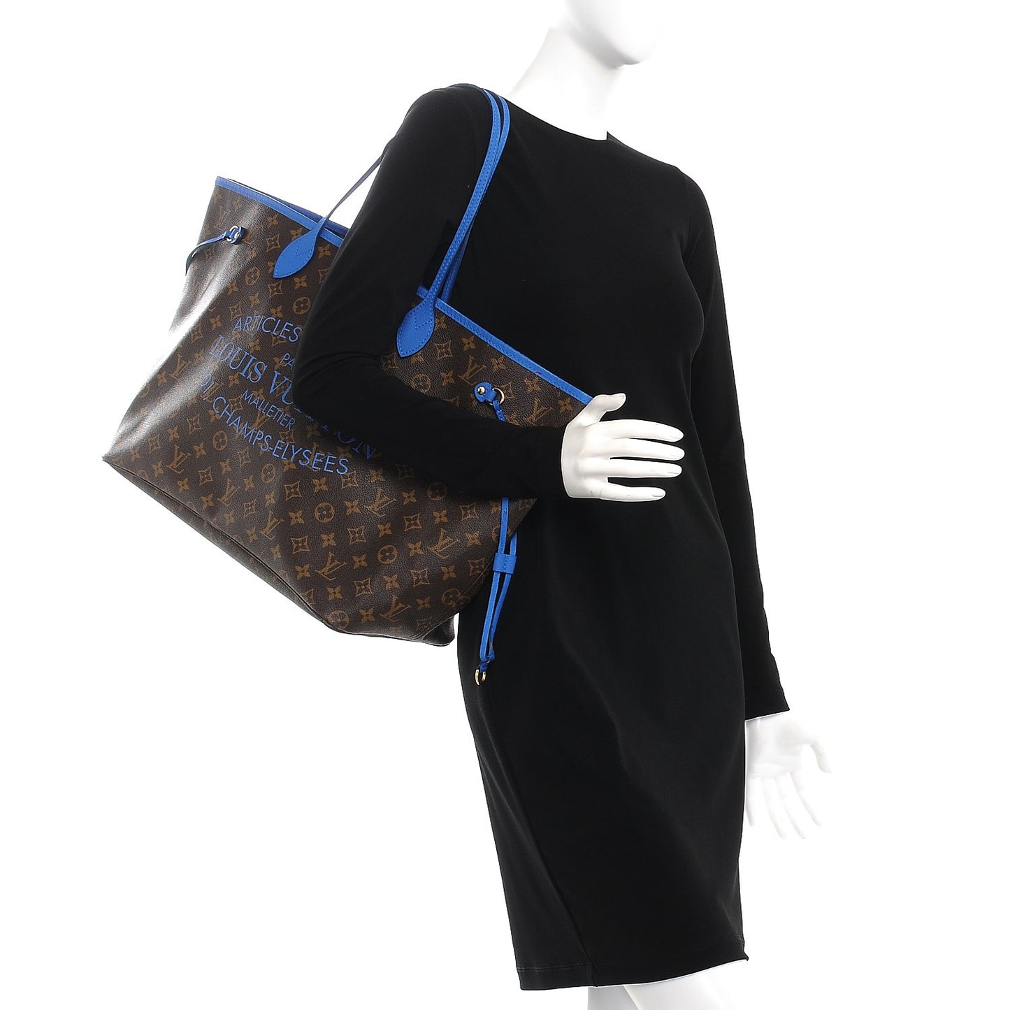 Monogram Articles de Voyage Ikat Neverfull GM Grand Blue