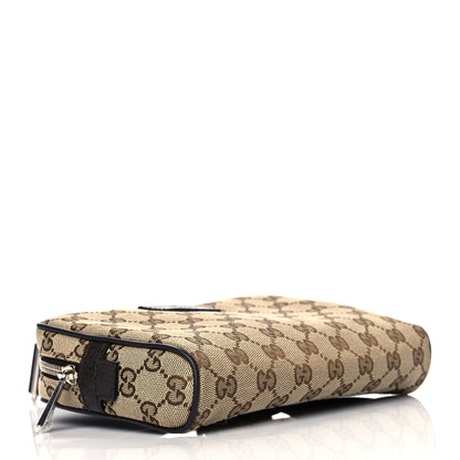 Gucci Monogram Belt Bag Dark Brown 4 of 11