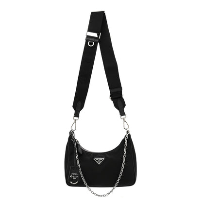 Prada Nylon Re-Edition 2005 Shoulder Bag Black 1 of 9