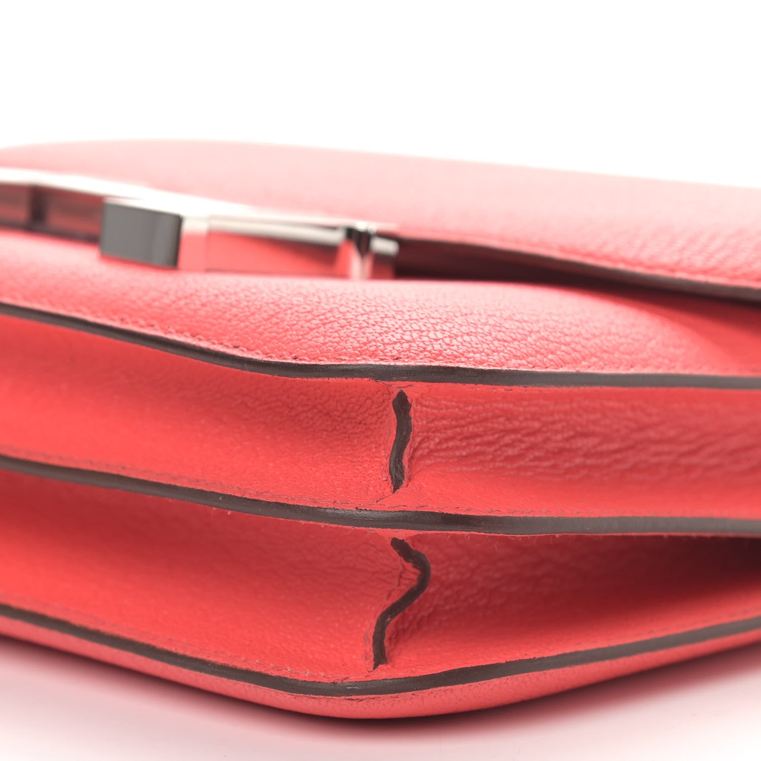 Hermes Chevre Mysore Constance 18 Rose Texas 7 of 9
