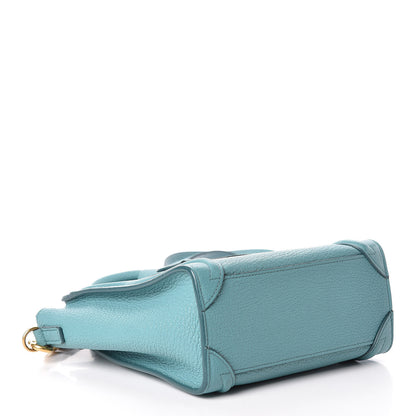 Celine Goatskin Nano Luggage Antarctic 4 of 14