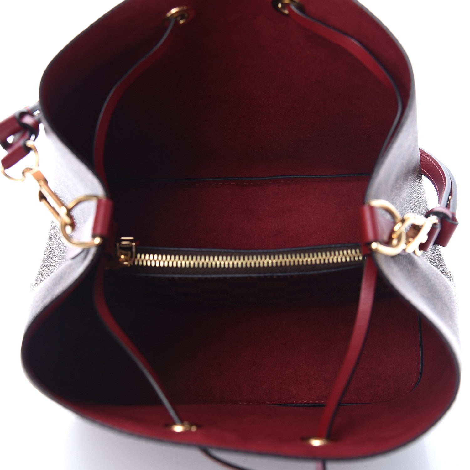 Louis Vuitton Damier Ebene Neonoe MM Cherry Berry 5 of 8