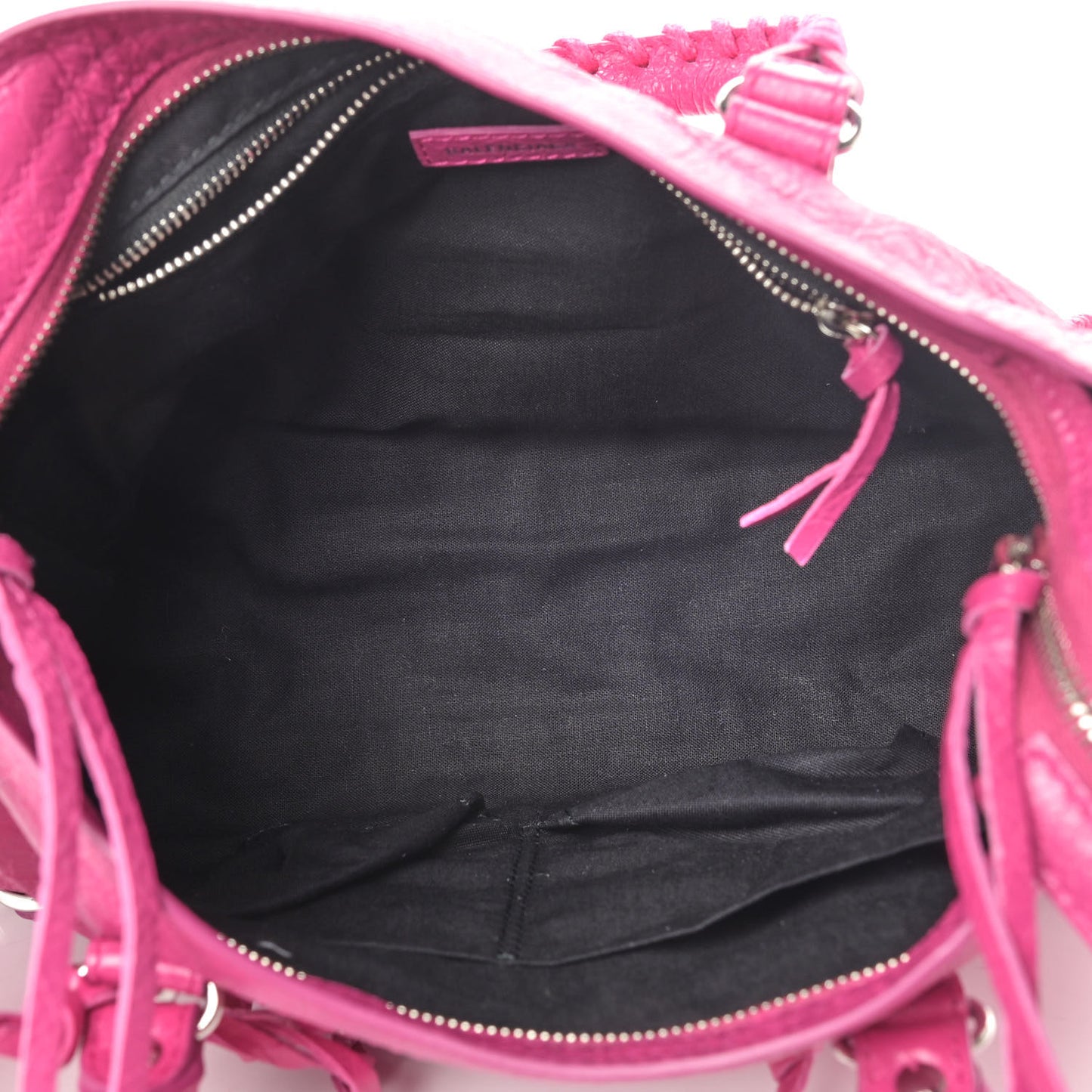 Agneau Classic Silver Hardware S City Rose Magenta