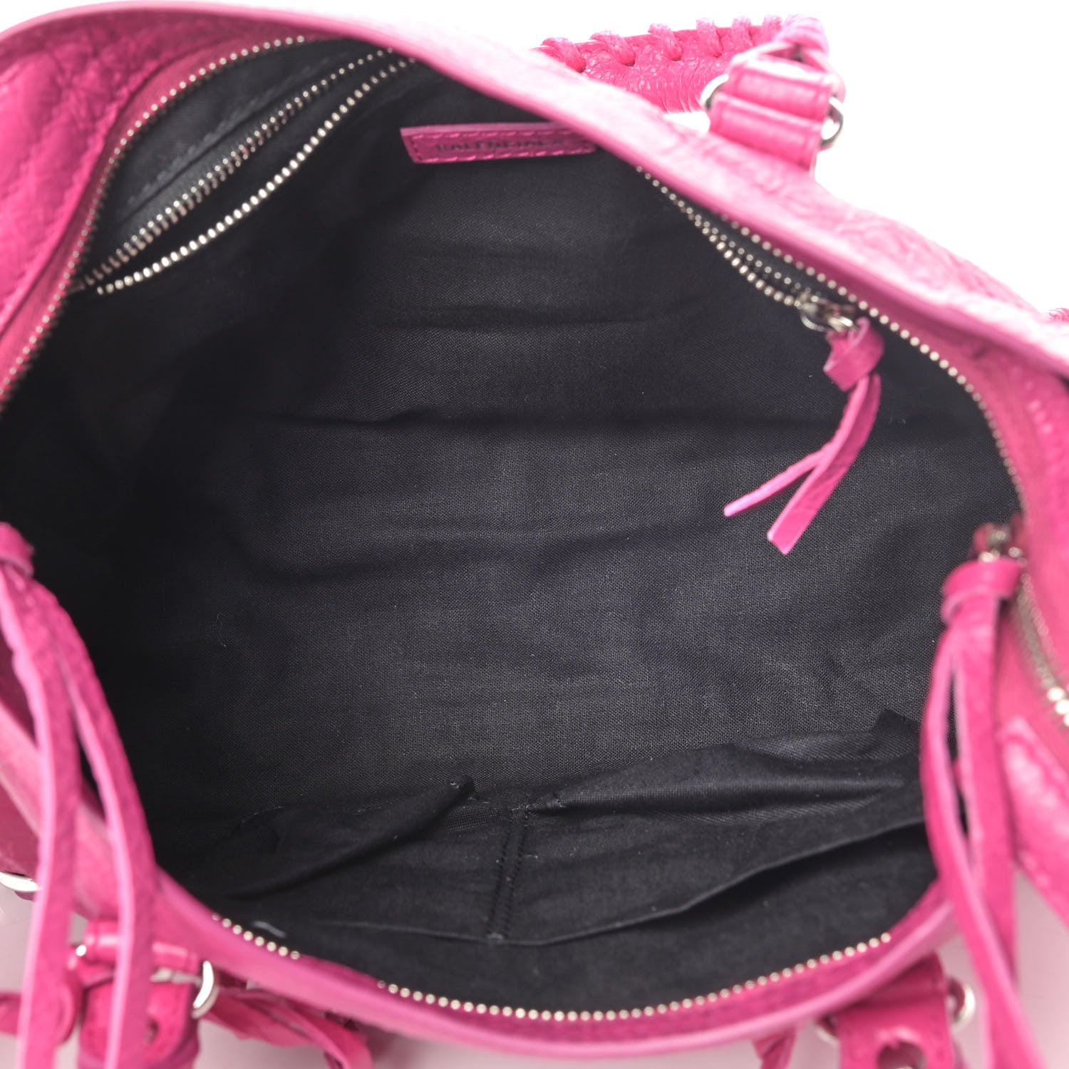 Balenciaga Agneau Classic Silver Hardware S City Rose Magenta 4 of 5
