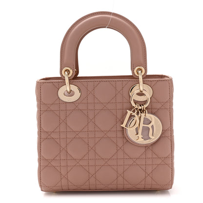 Christian Dior Lambskin Cannage Small My ABC Dior Lady Dior Blush 1 of 11
