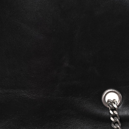 Saint Laurent Calfskin Y Quilted Monogram Medium Loulou Chain Satchel Black 14 of 15