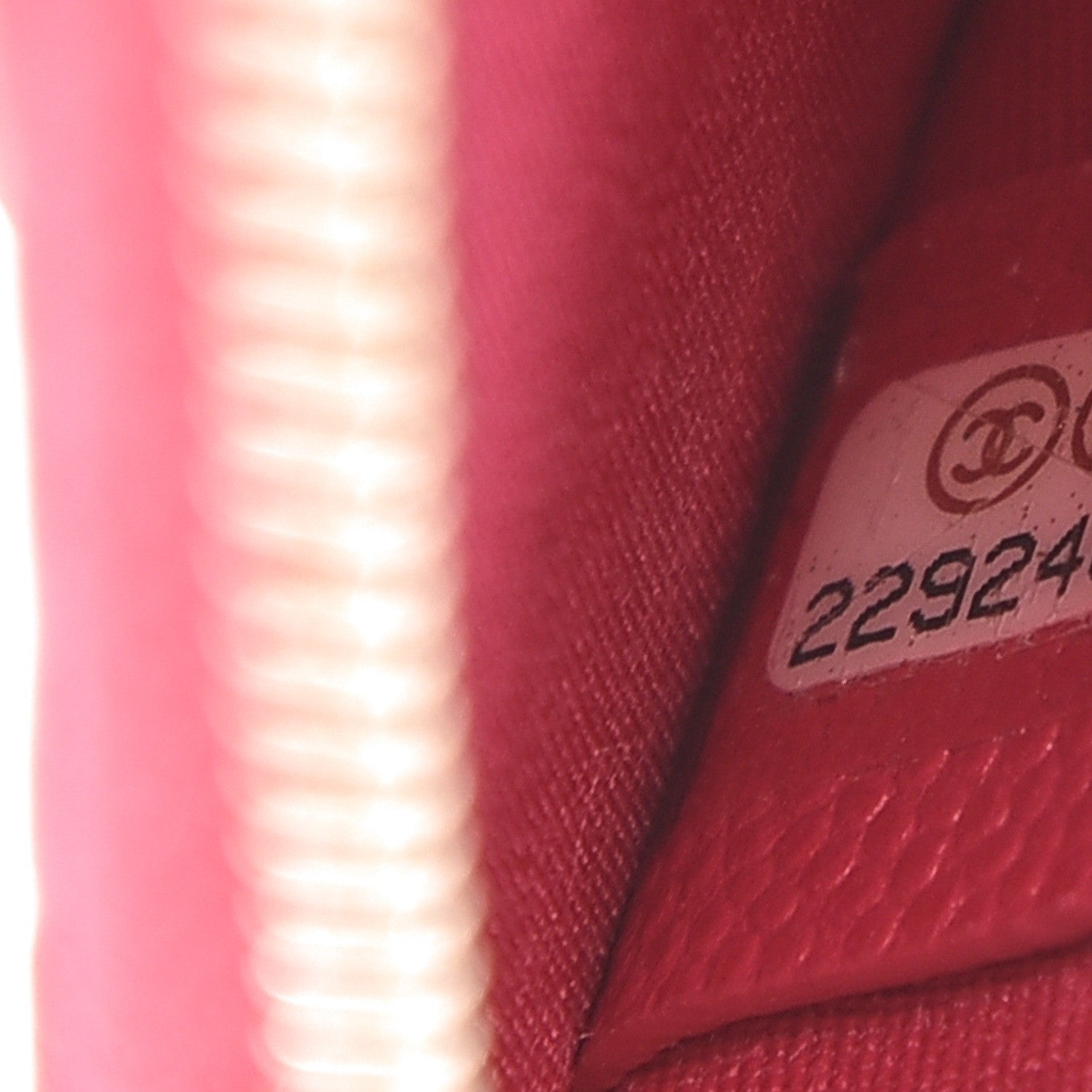 Chanel Caviar Camellia Embossed Key Holder Case Fuchsia 7 of 8