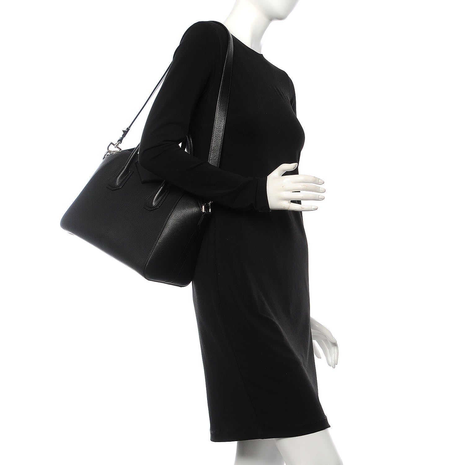 Givenchy Sugar Goatskin Small Antigona Black 2 of 7