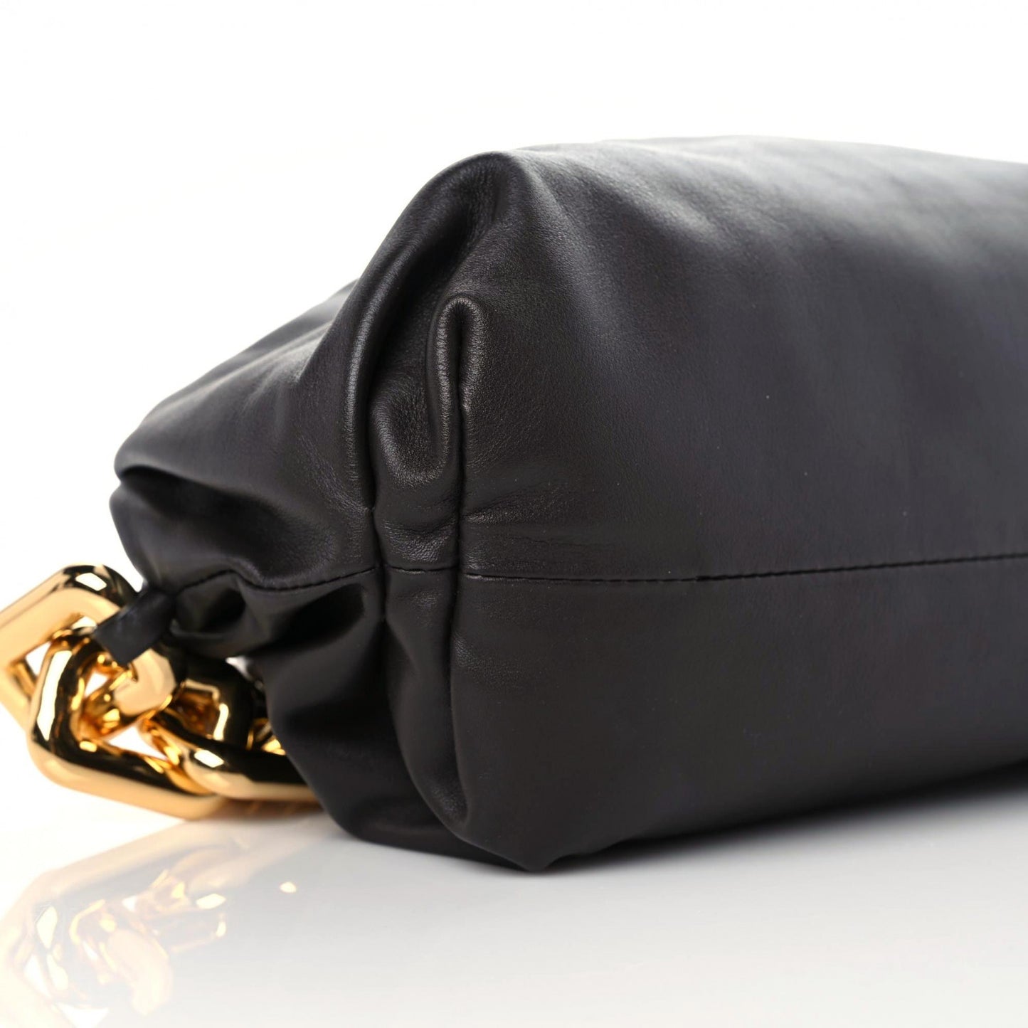 Calfskin The Pouch Chain Ebano