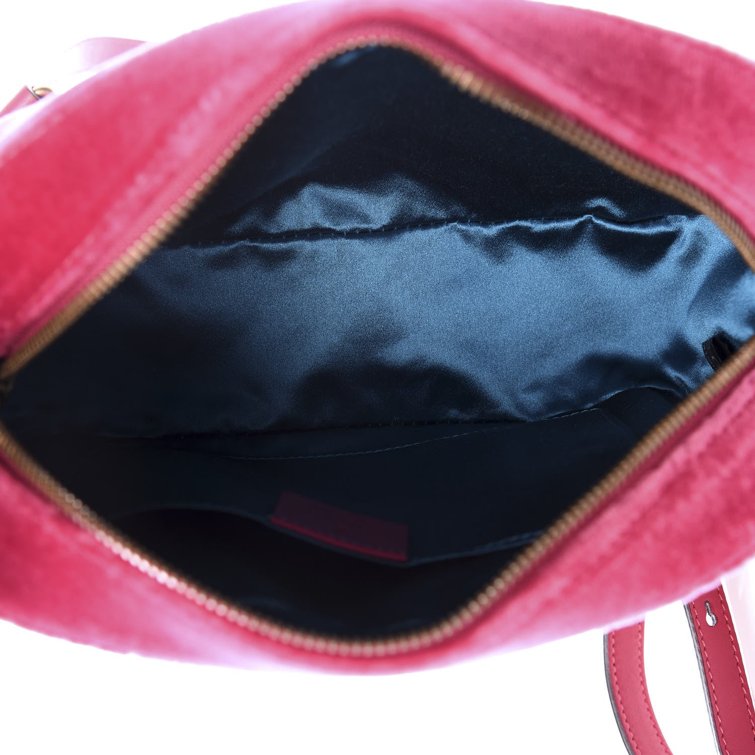 Gucci Velvet Matelasse Small GG Marmont Chain Shoulder Bag Light Raspberry Rose 4 of 9