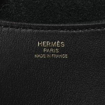 Hermes Taurillon Clemence Swift In-The-Loop 23 Bag Black 6 of 10