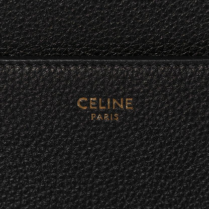 Celine Grained Calfskin Small 16 Top Handle Bag Black 6 of 11