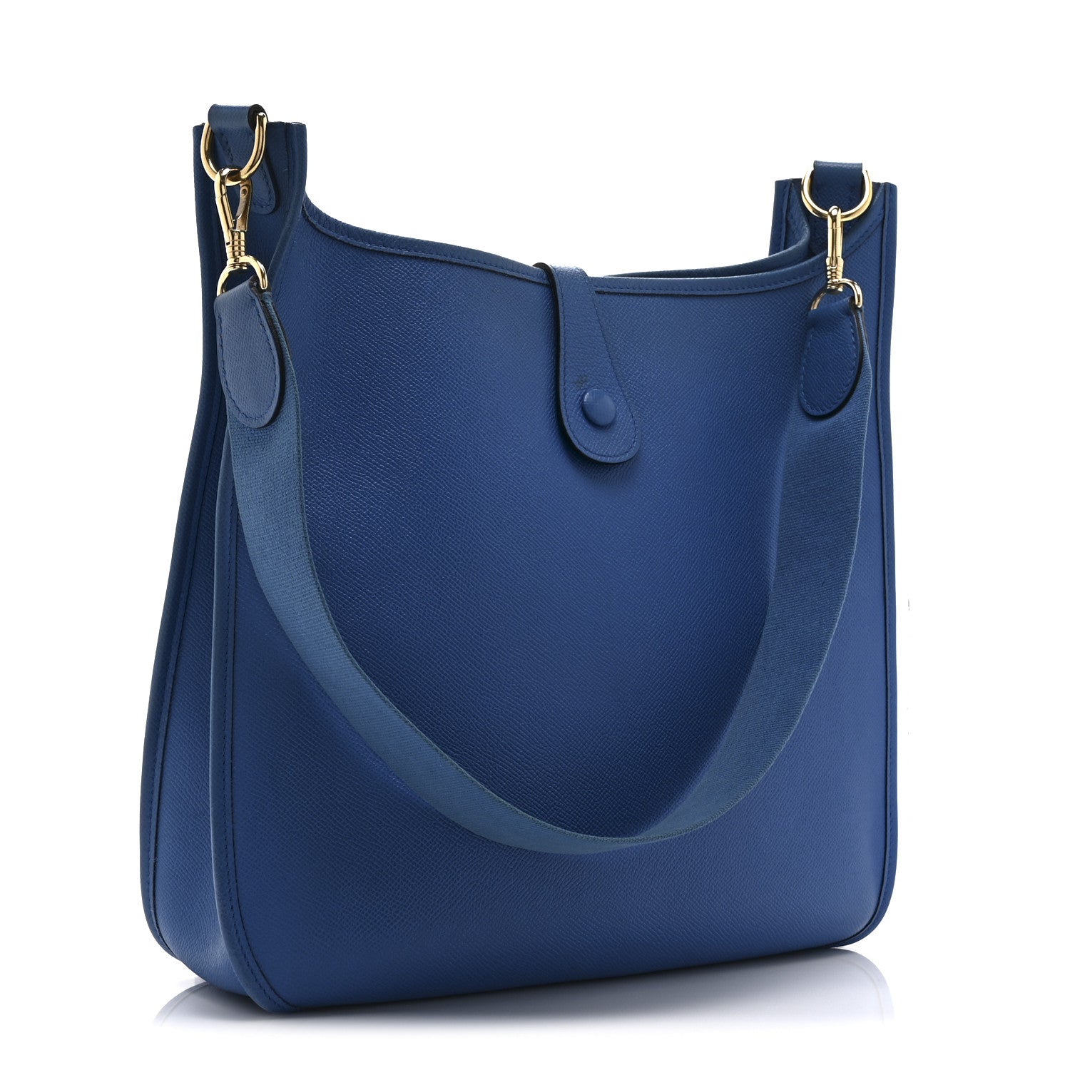 Hermes Courchevel Evelyne GM Bleu France 3 of 11