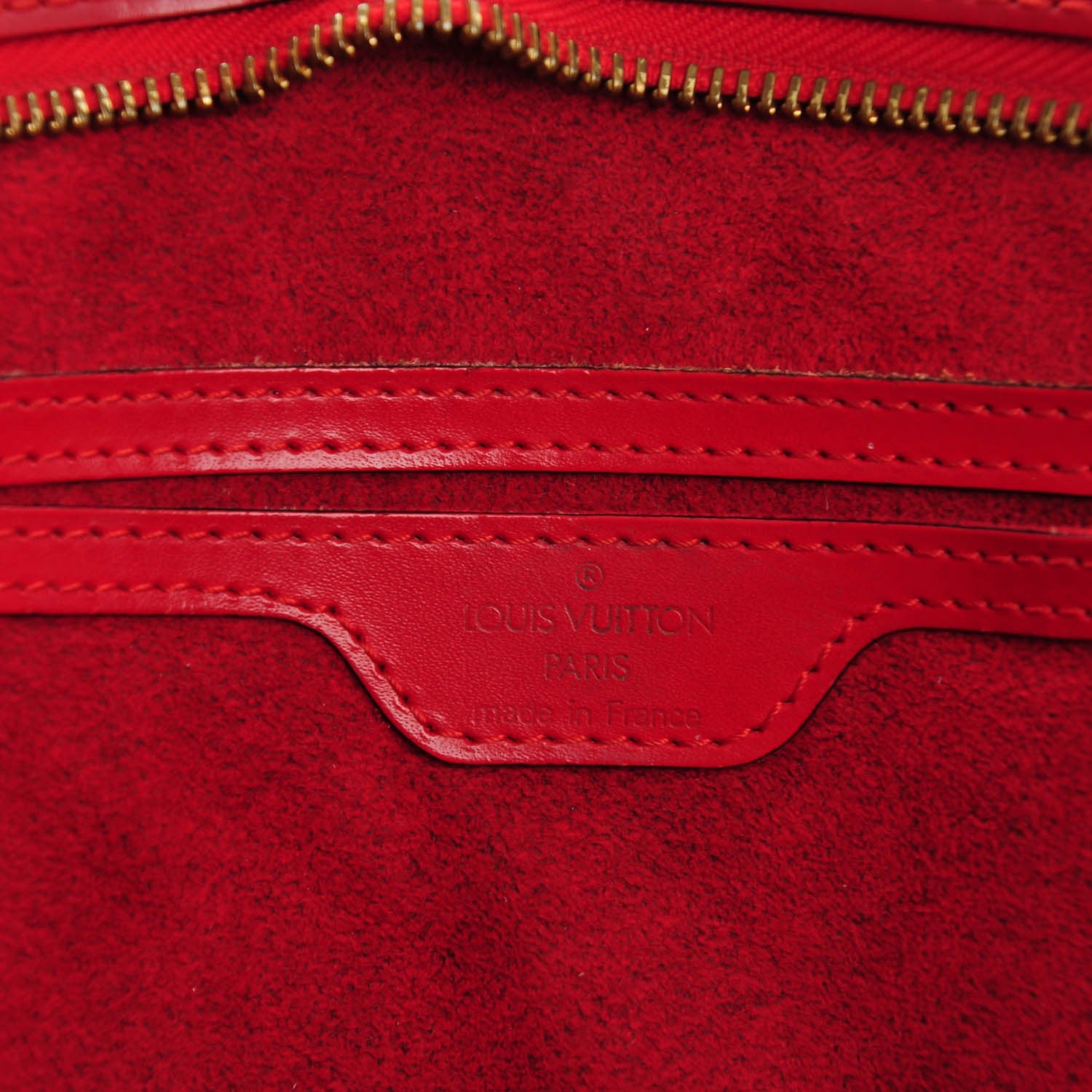Louis Vuitton Epi Saint Jacques PM Castillan Red 7 of 13