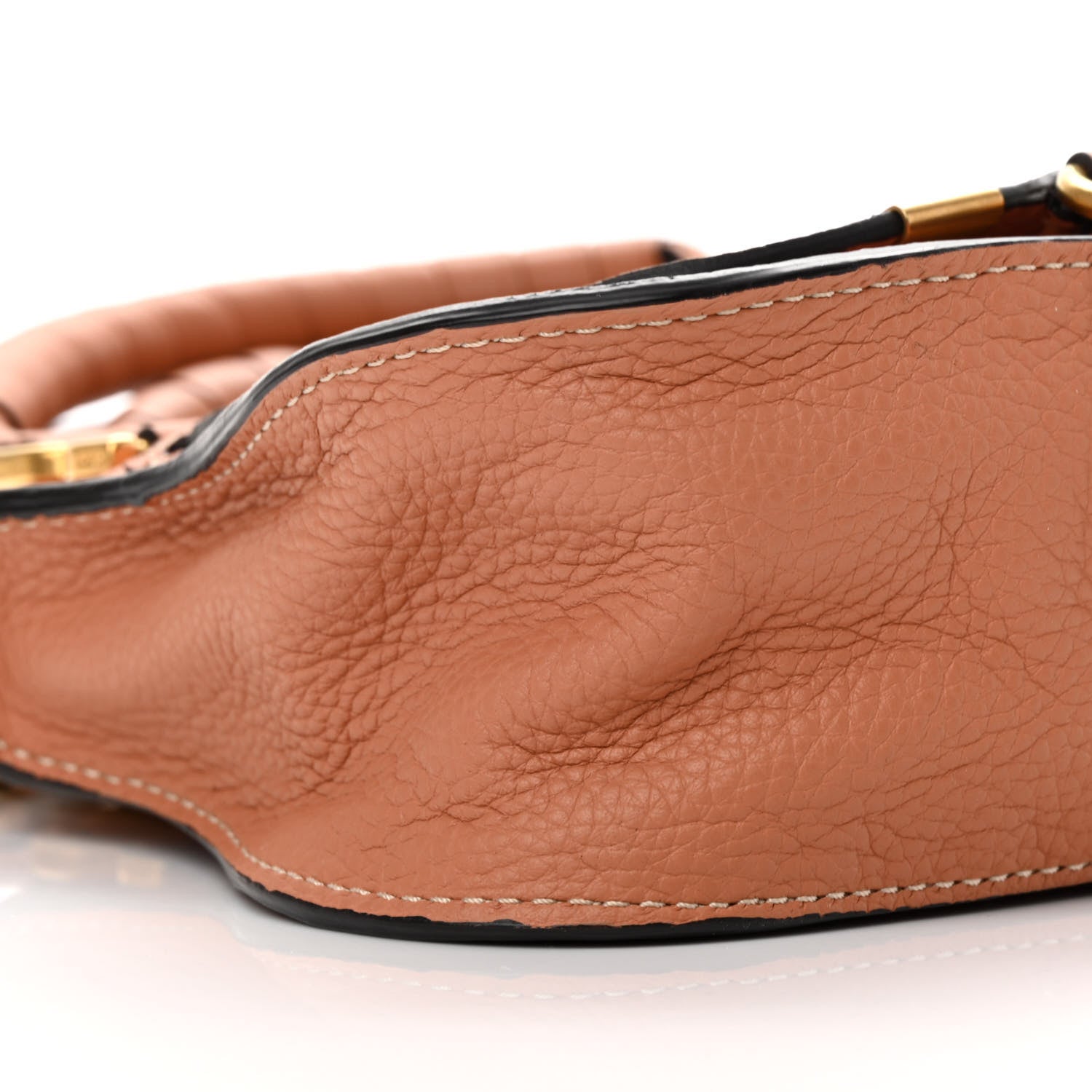 Chloe Calfskin Mini Marcie Satchel Muted Brown 10 of 12