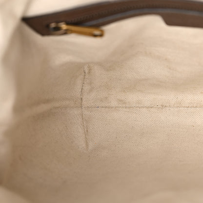 Gucci GG Supreme Monogram Web Small Ophidia Half Moon Hobo Brown 12 of 12