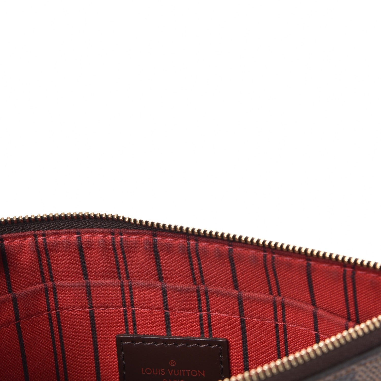 Louis Vuitton Damier Ebene Neverfull MM GM Pochette 9 of 10