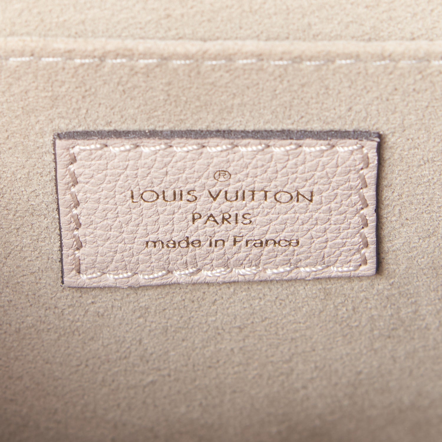 Louis Vuitton Grained Calfskin Lockme Chain Bag Greige 14 of 14