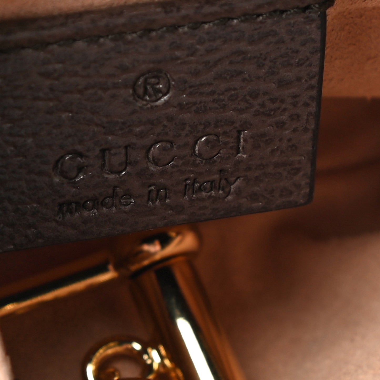 GG Supreme Monogram Web Ophidia Key Case Beige New Acero