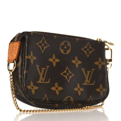 Louis Vuitton Monogram Complice Trunks and Bags Mini Pochette Accessories Beige 3 of 9