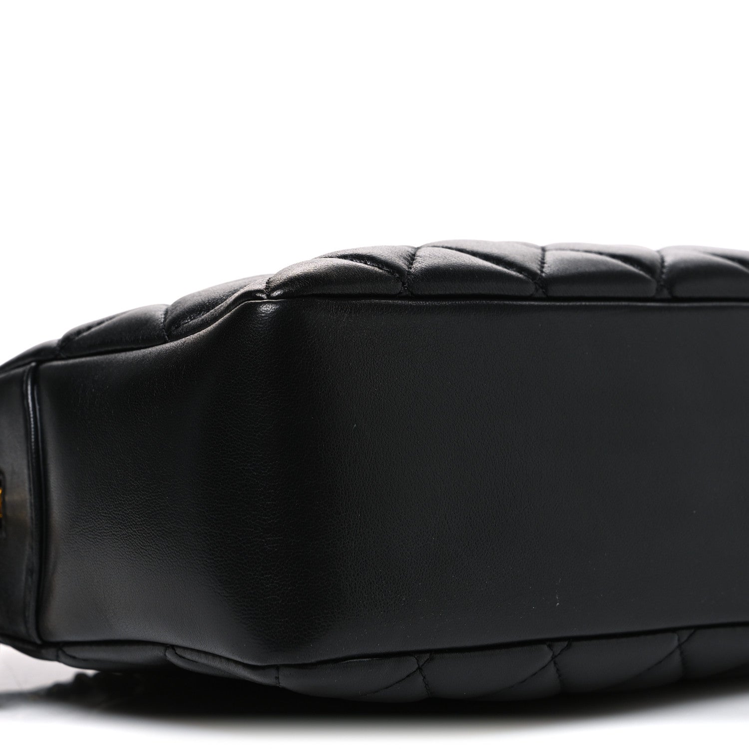 Chanel Lambskin Quilted Large Camera Case Black 9 of 10