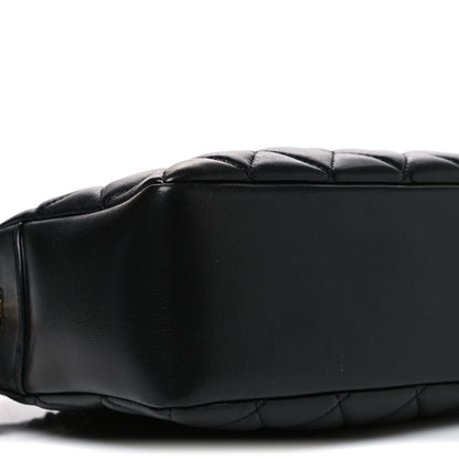 Chanel Lambskin Quilted Large Camera Case Black 9 of 10