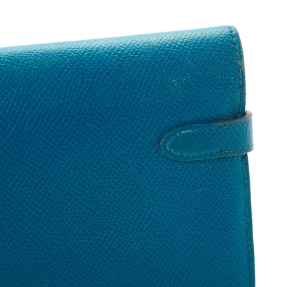 Hermes Epsom Kelly Longue Wallet Bleu Izmir 13 of 16