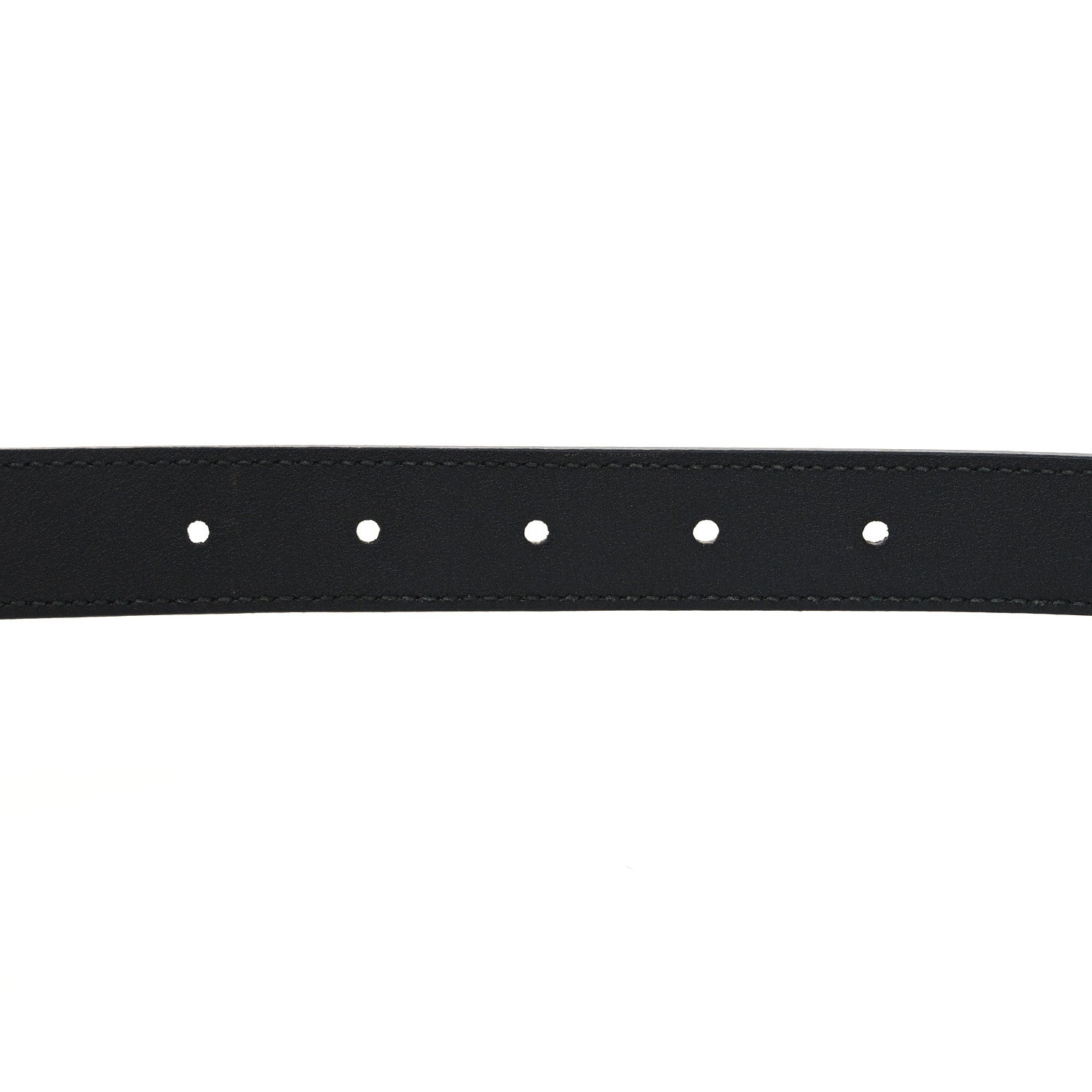 Gucci Moon Calfskin Torchon Double G 25mm Belt 75 30 Black 5 of 5
