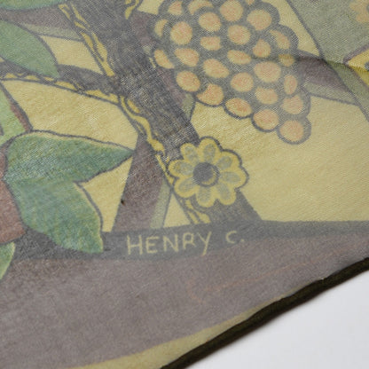 Hermes Mousseline Silk Axis Mundi Shawl 140 9 of 9