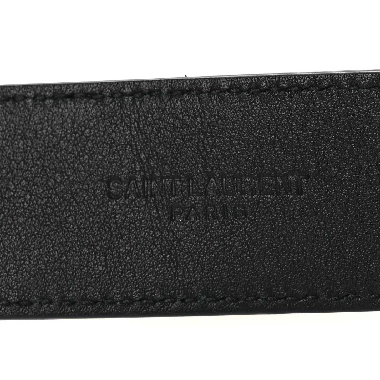 Suede Calfskin Monogram Square Buckle Belt 90 36 Black