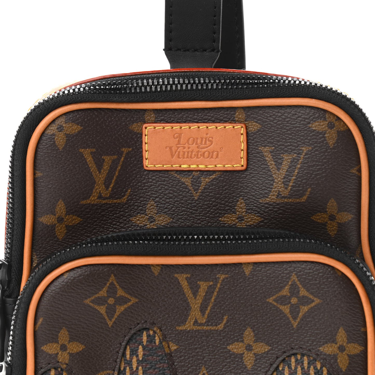 X NIGO Giant Damier Ebene Monogram Amazone Sling Bag
