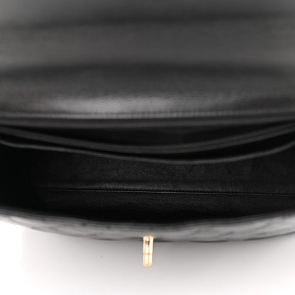 Chanel Caviar Quilted Jumbo Kelly Flap Black 5 of 11