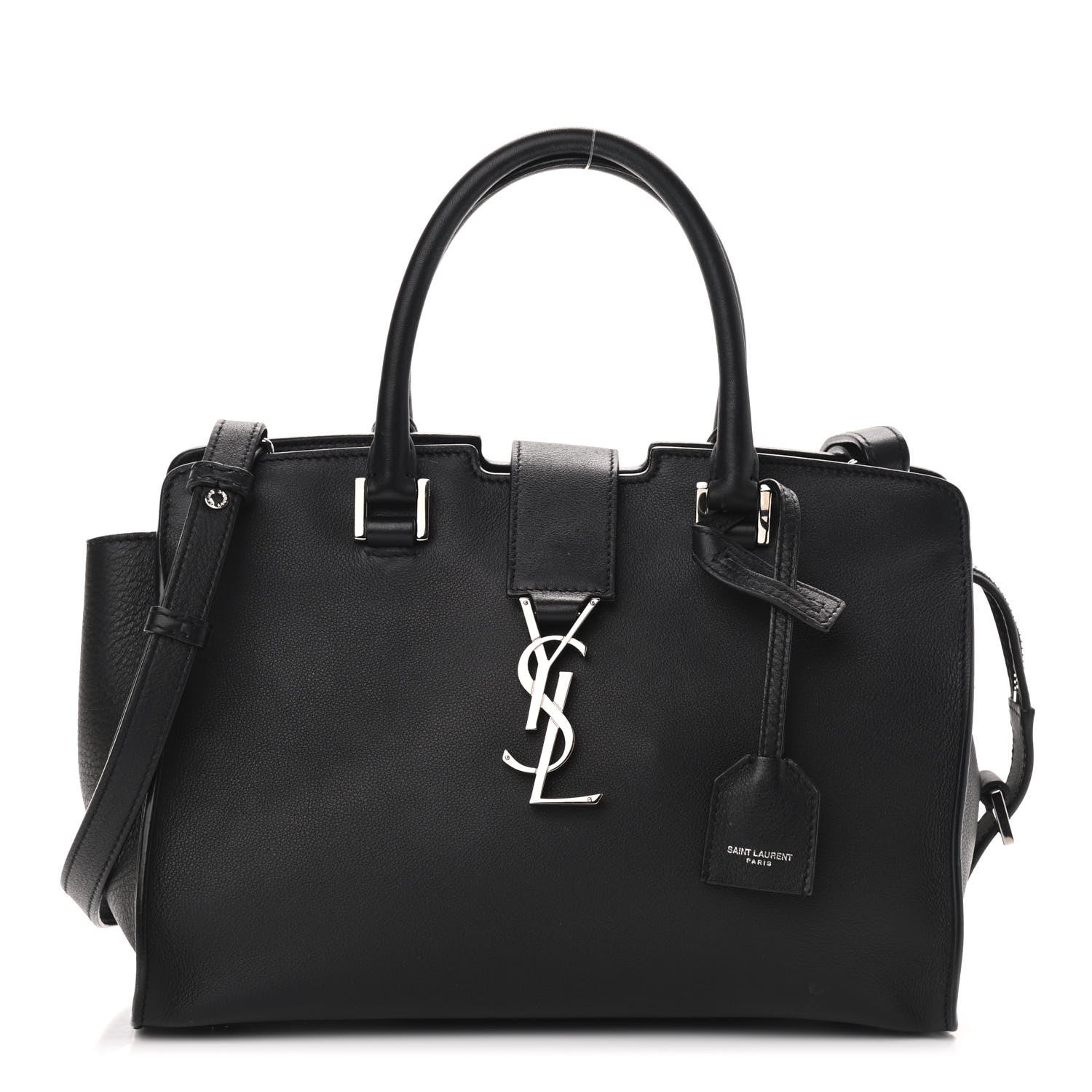 Saint Laurent Calfskin Small Classic Y Cabas Black 1 of 8